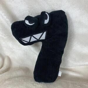 Number 7 Seven Plush Toy Stuffed Cartoon  Numbers Kids Seventh Birthday Gift​